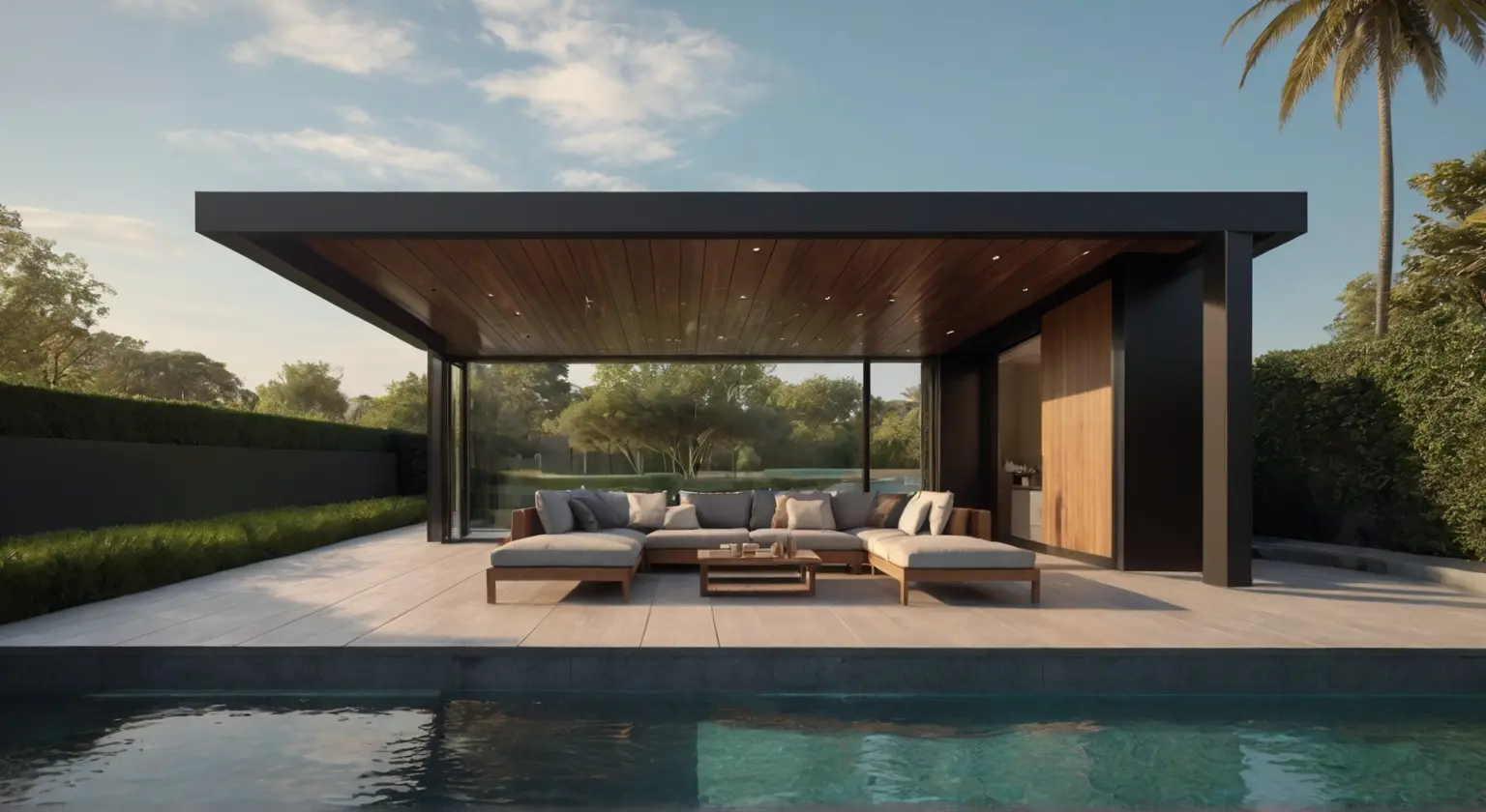 Unique Pool Pavilion Ideas To Elevate Your Pool Side